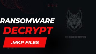 Decrypt MKP Virus File mkp Ransomware Removal amp Decryptmkp Files [upl. by Enotna]