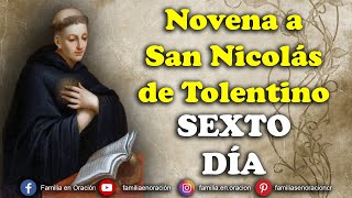 Novena a San Nicolás de Tolentino  Día 6 🙏 6 de Septiembre 2024 [upl. by Aicena639]