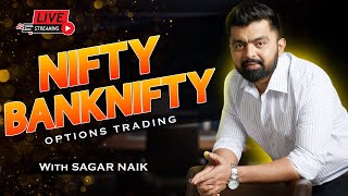 Live trading Banknifty nifty Options   Nifty Prediction live  Wealth Secret [upl. by Ayaladnot]