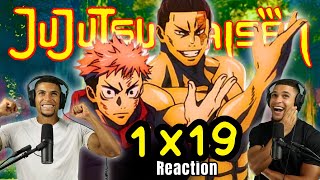 BLACK FLASH  Jujutsu Kaisen 1x19 REACTION [upl. by Xed]