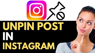 How to Unpin Post on Instagram 2024 BEST METHOD [upl. by Kciredorb]