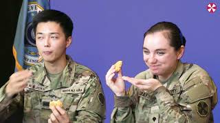 US Army MREs vs Korean MREs The taste test [upl. by Tireb510]