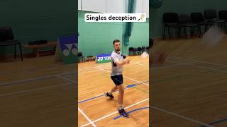 Try out this singles deception 🏸 [upl. by Netsrak]