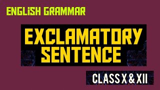 Exclamatory Sentence Educoncept91 Nasim [upl. by Teagan908]