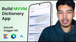 Build an MVVM Dictionary App  Android Tutorial [upl. by Aital795]