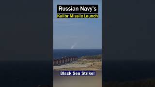 Kalibr Missile Launch from the Black Sea Russian Navy Strikes Deep [upl. by Coral]