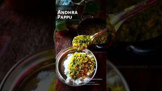 shorts Andhra Palak Pappu Rice and Ghee  Andhra Meals  Palak Pappu [upl. by Montano]