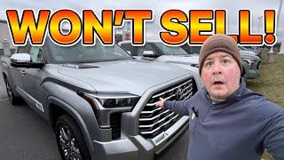 The Toyota Tundra They Are Having A TOUGH TIME Selling [upl. by Issie]