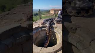 See a rare two headed python up close and personal shorts dengerous snake shortvideo snacks [upl. by Aneej85]