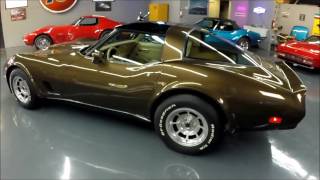 1980 Corvette  Dark Brown MetallicDoeskin s Match 30850 Miles  Seven Hills Motorcars [upl. by Atteram262]