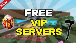 HOW TO GET FREE LUMBER TYCOON 2 VIP SERVERS  ROBLOX [upl. by Nilak812]