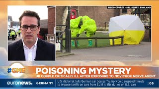 Poisoning Mystery UK couple critically ill after exposure to novichok nerve agent in Amesbury UK [upl. by Ehcsrop]