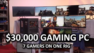 7 Gamers 1 CPU  Ultimate Virtualized Gaming Build Log [upl. by Yanarp]