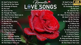 Top 100 Classic Love Songs  Best Romantic Love Songs Of 80s and 90s [upl. by Ecined]