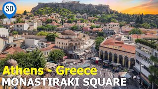 Monastiraki Square in Athens Greece  What You Need To Know [upl. by Lawry]