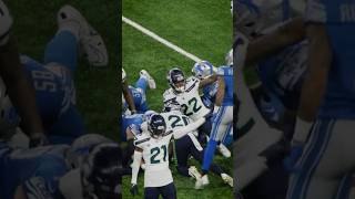 Uchenna Nwosu’s forced fumble vs Lions  shorts nfl [upl. by Erbua236]