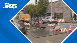 Broken sewer line to silver lining How Port Townsend will fix issue that caused sinkhole near ferry [upl. by Rimat]