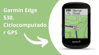 Garmin Edge 530 Ciclocomputador GPS de Alto Tendimiento con Mapas Control Dinámico del Rendimiento [upl. by Suidualc]