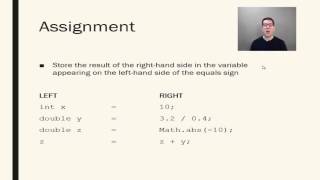 Assignment Statements [upl. by Nadabas534]