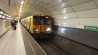 Merseyrail 507029 powers out of Lime Street 2Y15 Ellesmere Port to Ellesmere Port 301024 [upl. by Dosh]