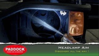 Land Rover servicing tips tricks amp tools  How to Adjust Dip Beam Land Rover Discovery [upl. by Dino]