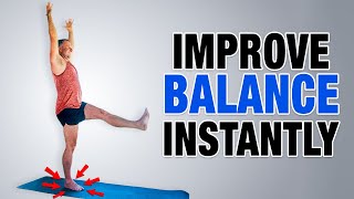 How I Learned to Improve Balance in a Week  Balance Exercises for SENIORS [upl. by Clough]