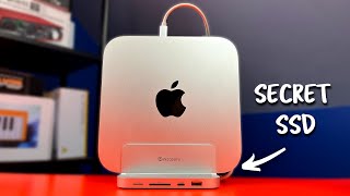 I STRONGLY Recommend this NEW M1M2 Mac Mini Dock [upl. by Nomrej]