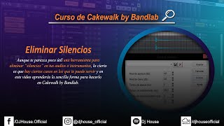 Eliminar silencios con CakewalkByBandlab [upl. by Otreblif]