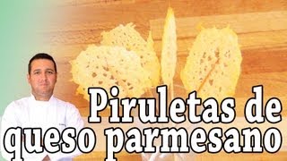 Piruletas de queso parmesano  Aperitivos I  Recetas de cocina [upl. by Notpmah]