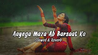 Aayega Maza Ab Barsaat Ka  Andaaz  slowed amp lofi [upl. by Rriocard]