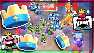 Clash Royale  NEW 3 CROWN DECK [upl. by Mctyre]