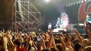 Foo Fighters Cesena  Fabio Zaffagnini Crowd Surfing [upl. by Adolphus]