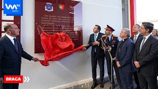 Inauguração do novo Quartel dos Bombeiros Voluntários de Braga [upl. by Oinotnanauj]