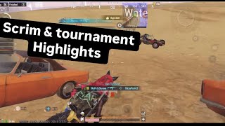 Scrim amp Tournament Highlights 🔥 [upl. by Wini596]