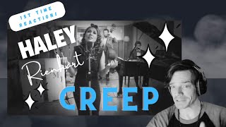 My 1st Time Reaction To Haley Reinhart Covering Creep [upl. by Aiuoqes]