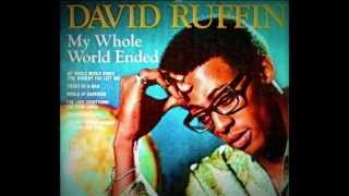 DAVID RUFFIN quotMY WHOLE WORLD ENDED THE MOMENT YOU LEFT MEquot 1969 [upl. by Cooley]