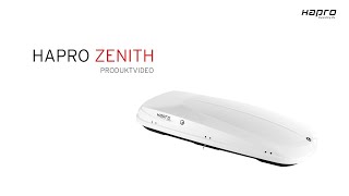 Hapro Zenith Dachbox product movie pf [upl. by Lynde532]