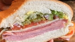 How to make a Cold Cut Sub [upl. by Alaekim]