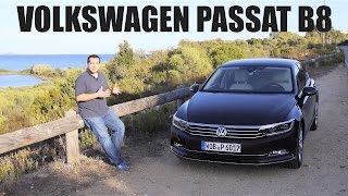 PL Volkswagen Passat B8  test i pierwsza jazda próbna [upl. by Ayotna63]