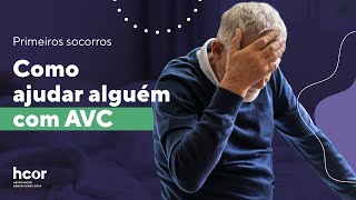 Saiba como ajudar alguém com sintomas de AVC [upl. by Trabue1]