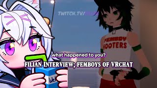 Caught Live in VR Interviews femboy [upl. by Geilich705]