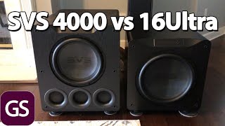 Upgrading SVS 4000 Subwoofers to SB16 Ultras [upl. by Hameean892]