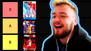 NBA 2K MyCAREER TIER LIST [upl. by Iffar]