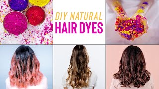 How to naturally DYE your hair AT HOME without any damage [upl. by Etnaed633]