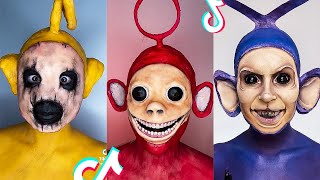 Teletubbies Scary TikTok Makeup Compilation  Horror Edition [upl. by Panayiotis569]