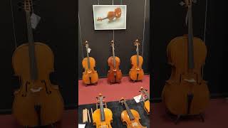 Violins Violas Cellos and bows made by the Roderich Paesold company  Cremona Mondomusica 2024 [upl. by Homerus]