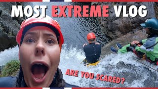 «This is madness» Canyoning in Oppdal with a crazy Aussie guide  Visit Norway [upl. by Olvan262]