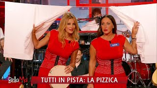 Antonella Elia e Adriana Volpe la sfida della pizzica  BellaMa 09092024 [upl. by Eissed]