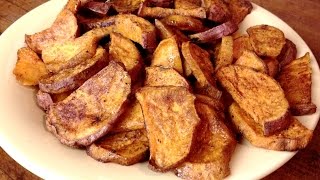 Oven Roasted Sweet Potato Wedges  GardenFork Cooks [upl. by Lower147]