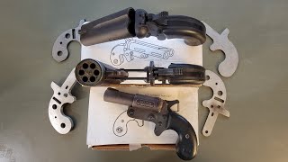 DIY Sheet Metal Derringers  Practical Scrap Metal Small Arms vol 7  Model 1 [upl. by Eiclek]